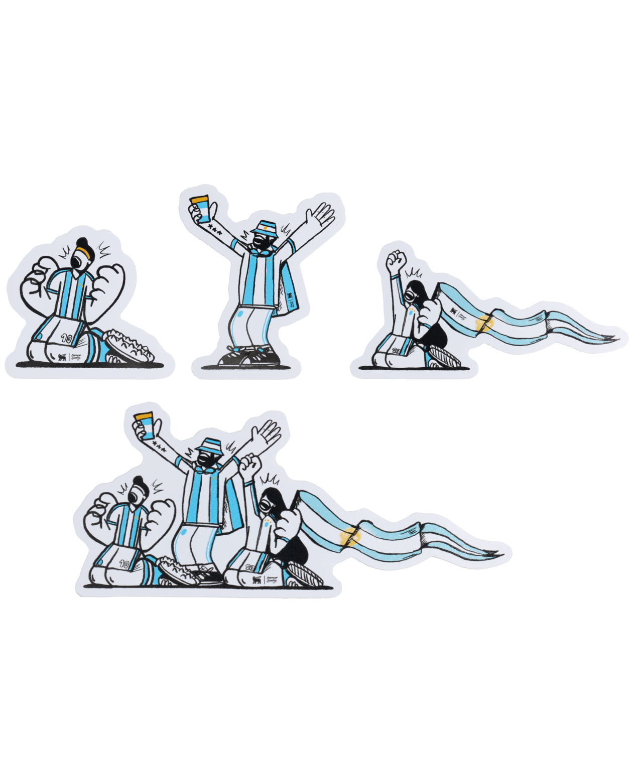 Stanley 1913 x Argentina F??tbol Artist Sticker Pack