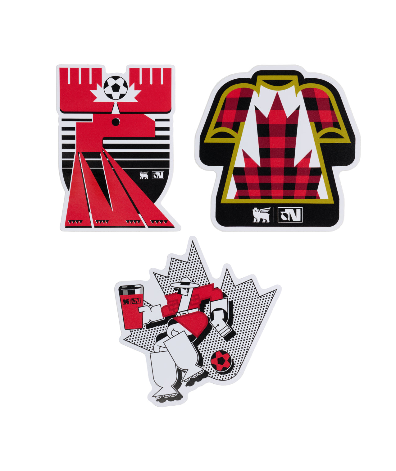 Stanley 1913 x Canada F??tbol Artist Sticker Pack