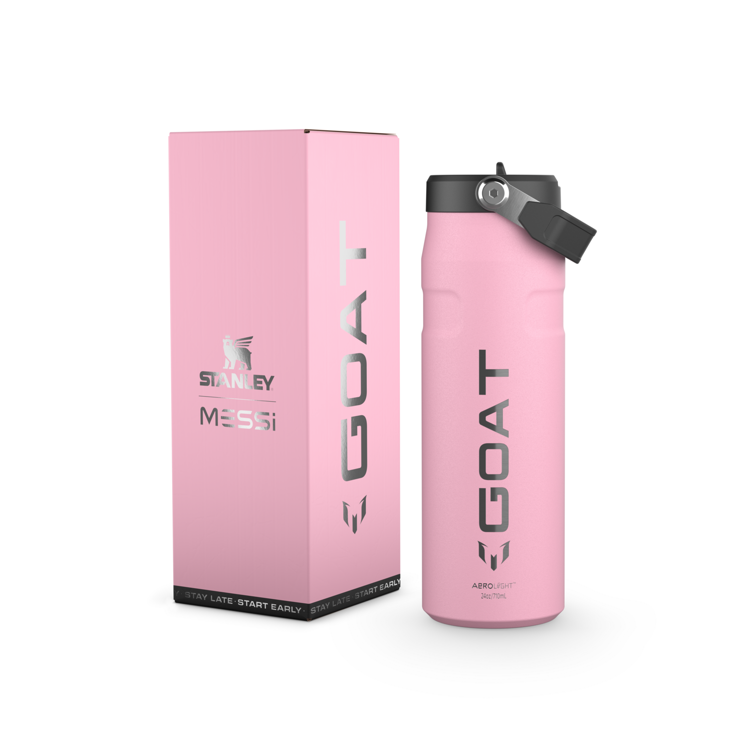 The Messi x Stanley IceFlow Flip Straw 2.0 Bottle | 24 OZ - Image 5