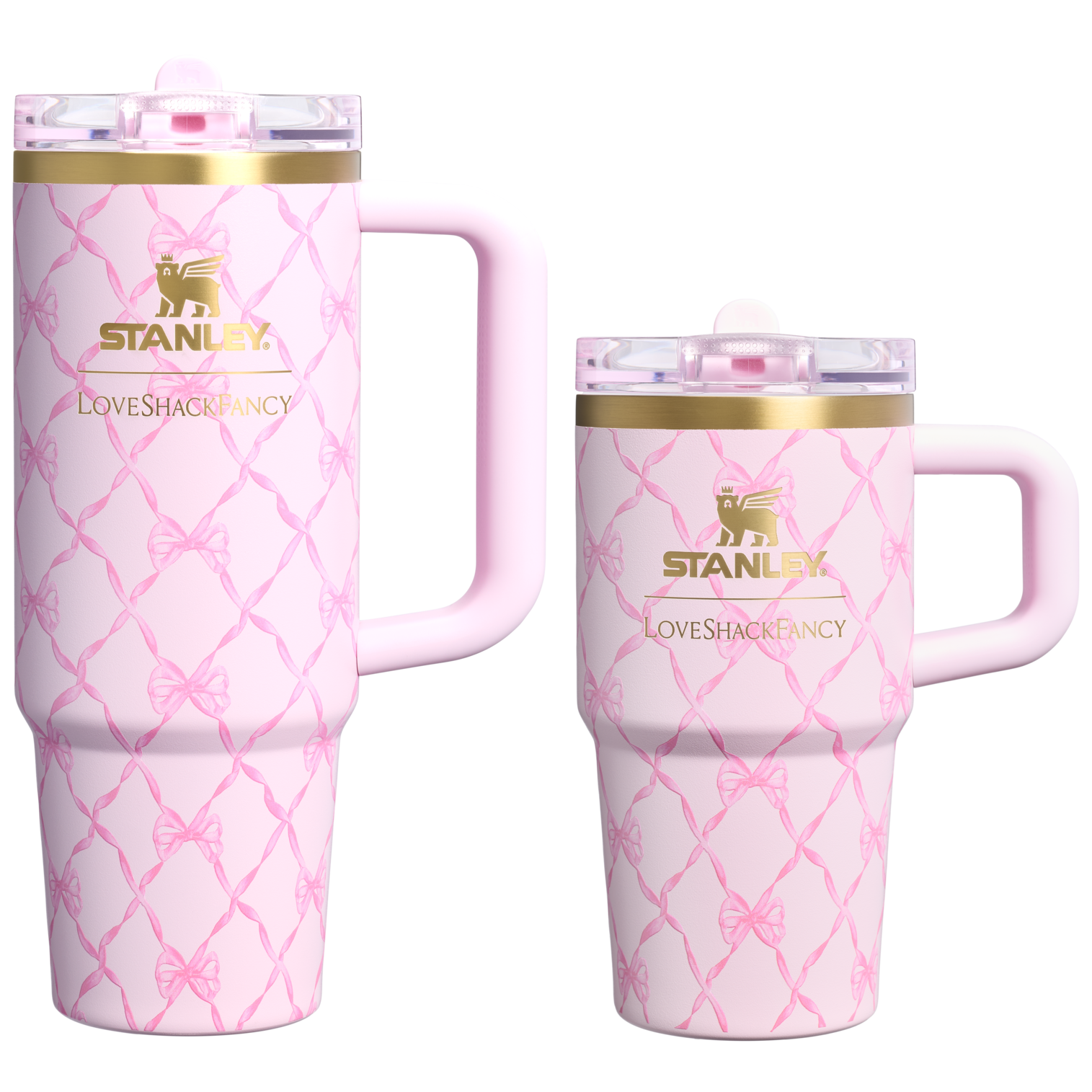 Stanley 1913 x LoveShackFancy Holiday The Quencher Details ProTour Tumbler Set | 2-pack