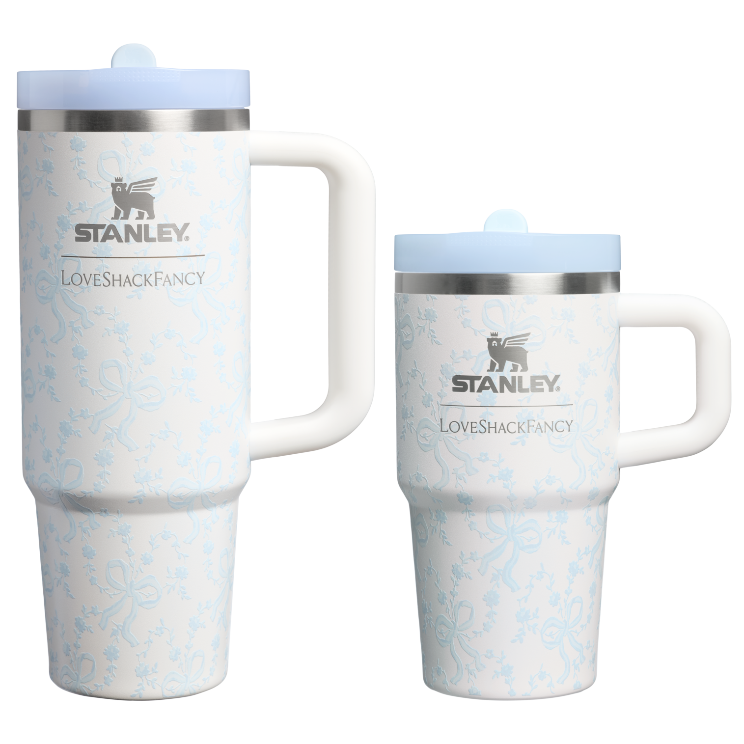 Stanley 1913 x LoveShackFancy Holiday The Quencher Details ProTour Tumbler Set | 2-pack - Image 3
